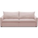 Ver imagem 6 de Sofá Cama Retrátil Reclinável 208cm Lari F04 Veludo Rosê