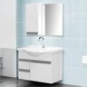 Kit Gabinete de Banheiro com Espelheira Boa Vista 60cm - 1