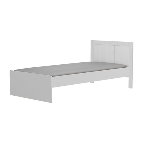 Cama Infantil Babá 100% MDF Margo Espresso Móveis Branco/Brilho
