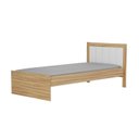 Ver imagem 2 de Cama Infantil Babá 100% MDF Margo Espresso Móveis Marrom/Branco Brilho/Amêndoa