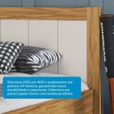Ver imagem 4 de Cama Infantil Babá 100% MDF Margo Espresso Móveis Marrom/Branco Brilho/Amêndoa