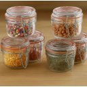 Ver imagem 2 de Conjunto de Potes Herméticos de Vidro com 6 Peças de 200 Ml.