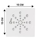 Ver imagem 5 de Tampa P/ Ralo Grelha Quadrado 15cm Abre/ Fecha - Dourado
