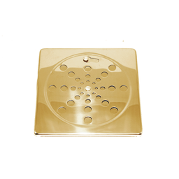 Tampa P/ Ralo Grelha Quadrado 15cm Abre/ Fecha - Dourado - 2