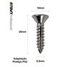 Parafuso Inox Auto Atarraxante Chata Phillips Stein 5,5x25 Caixa com 150 Peças - 6