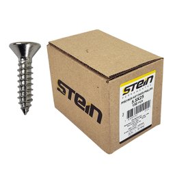 Parafuso Inox Auto Atarraxante Chata Phillips Stein 5,5x25 Caixa com 150 Peças - 1