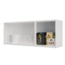 Ver imagem 2 de Armário Aereo de Cozinha Itatiaia Rose com 3 Portas Branco - Arm-105