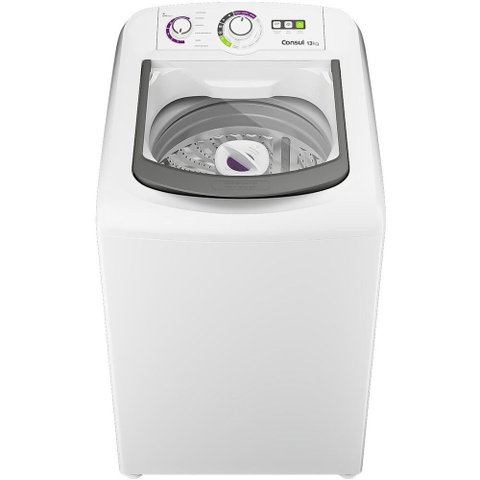 Máquina de Lavar 13 kg Dosagem Econômica Ciclo Edredom Branca Cwh13Ab Consul