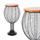 Ver imagem 1 de Mesa Taça Enfeite Porta Rolha Grande para Vinho Artesanal