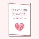 Ver imagem 3 de Placa Decorativa - o Essencial É Invisível Arte Destaque 30 X 40 Cm