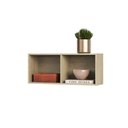 Ver imagem 1 de Nicho Superior Multifuncional 2 Divisórias 80 Cm Avelã