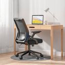 Ver imagem 2 de Kit 2 Cadeiras para Escritório Diretor com Relax Office V3001 Preto Rivatti