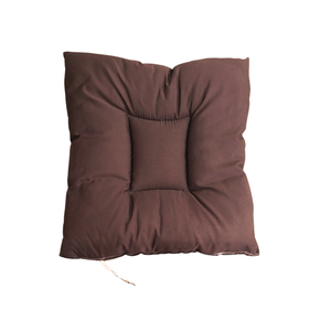 Kit 4 Assento de Cadeira 40 X40 com Liso:marrom