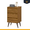 Ver imagem 6 de Mesa de Cabeceira Wood 3 Gavetas Ej Móveis