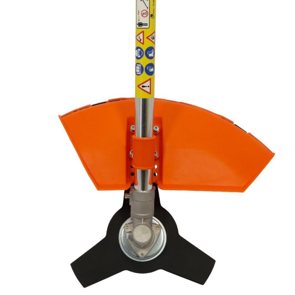Roçadeira Lateral Vulcan Vr620h 2T 3hp À Combustão Com Cabeçote de Nylon + Lâmina 8 Pontas - 7