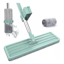 Esfregão Rodo Mop Inteligente 360 Flat Limpeza Piso 2 Refil - 6