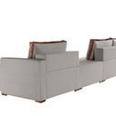 Ver imagem 5 de Sofá Amsterdã 4 Lugares Linho 3,90M