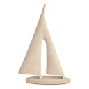 Ver imagem 2 de Escultura Barco Decorativo Polirresina 37x25cm Moderna Mart