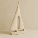 Ver imagem 3 de Escultura Barco Decorativo Polirresina 37x25cm Moderna Mart