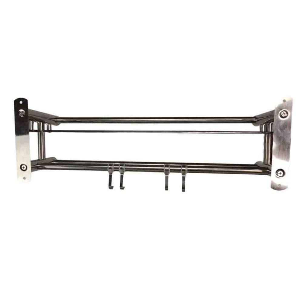 Organizador Banheiro Cozinha Multiuso Prateleira Gancho Resistente Suporte Condimentos Armazenamento - 6