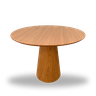 Conjunto Mesa de Jantar Cone Redonda 120 Cm Freijó + 5 Cadeiras Eames Dkr Wood Preta Personal Decor - 3