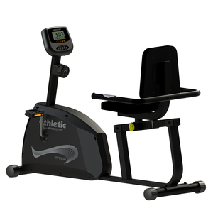 Bicicleta Horizontal Athletic Training 8 Níveis de Esforço Suporta 140kg