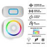Campainha Residencial sem Fio Wireless Longo Alcance Branco - 6