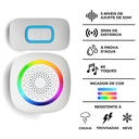 Ver imagem 6 de Campainha Residencial sem Fio Wireless Longo Alcance Branco