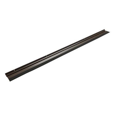 Friso de Vedação - Alumínio - 120 Cm - Marrom