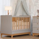 Ver imagem 1 de Berço Mini Cama Chantilly Expresso Móveis Bege/Fendi/Nature