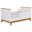 Ver imagem 2 de Berço Mini Cama Chantilly Expresso Móveis Branco/Nature