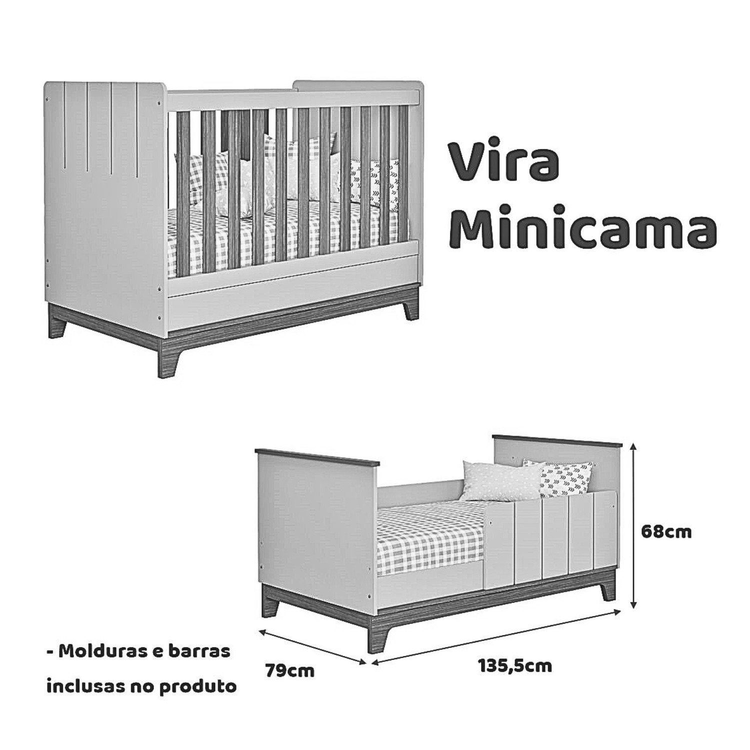 Berço Mini Cama Chantilly Expresso Móveis - 4