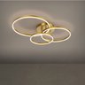 Lustre Led Luminaria 3 em 1 Arco Infinito Orbital Perfil Luxo Moderno Decorativo Sala Quarto Recepça - 7