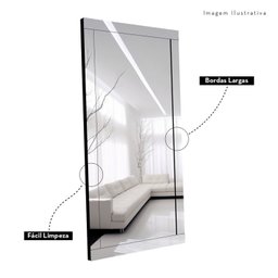 Espelho Decorativo de Chão Dubai 90cm X 185cm Retangular - 6