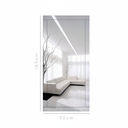 Ver imagem 3 de Espelho Grande Corpo Inteiro 185x90cm Dubai Yescasa