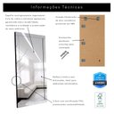 Ver imagem 7 de Espelho Decorativo de Chão Dubai 90cm X 185cm Retangular Yescasa