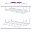 Ver imagem 7 de Beliche Infantil Montessoriana Extensível Family Casatema MadeiraOriginals Branco