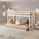 Ver imagem 1 de Beliche Infantil Montessoriana Extensível Family Casatema MadeiraOriginals Branco
