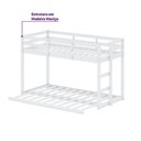Ver mais imagens de Beliche Infantil Montessoriana Extensível Family Casatema MadeiraOriginals Branco
