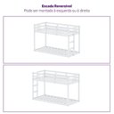 Ver imagem 6 de Beliche Infantil Montessoriana Extensível Family Casatema MadeiraOriginals Branco