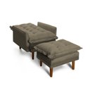 Ver imagem 3 de Estofado Poltrona Classic 01 Lug Plat Marrom Platinum Tabaco