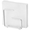 Ver imagem 2 de 6 Porta Guardanapos de Papel Cromados para Cafeterias Suportes Organizadores de Mesas