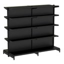 Ver imagem 1 de Gondola Centro 170 Amapa Flex Kit 2 Metros Preto Spe - Amapá