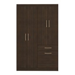 Guarda-roupa 5 Portas 1 Gaveta Trento Multimóveis Cr4155 Amarula - 5