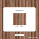 Ver imagem 4 de Papel de Parede Madeira Ripado Nogueira