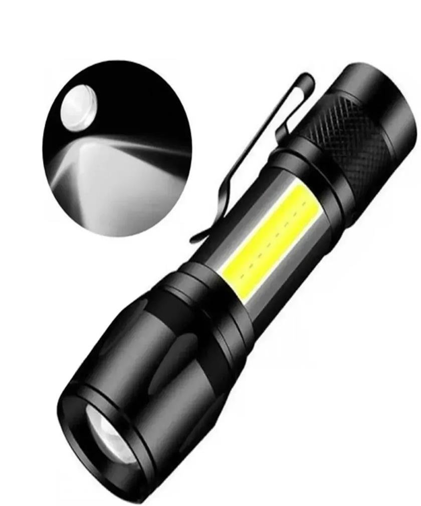 Mini Lanterna Tática Police Recarregável Profissional 513 Luuk Young - 3
