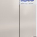 Ver mais imagens de Balcão Cozinha em Aço 2 Portas 80cm com Tampo com Dobradiças Slow Motion Renova Itatiaia Branco/Neve