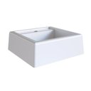 Ver mais imagens de Gabinete de Banheiro Industrial de Chão 80cm P1038 com Cuba Ametista Bege/Preto/Mel