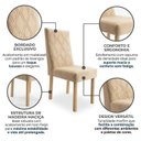 Ver imagem 4 de Kit 2 Cadeiras de Madeira Maciça para Sala de Jantar Off-White Freijó
