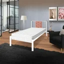 Ver imagem 3 de Cama de Solteiro em Aço:branco